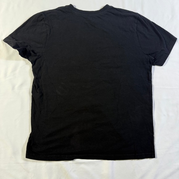 The North Face Womens Black Graphic Logo T-Shirt Size M Short Sleeve Cotton Tee - Picture 6 of 7